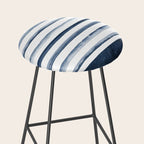 Stripes | Watercolor Pattern Stool Gallery Image 2