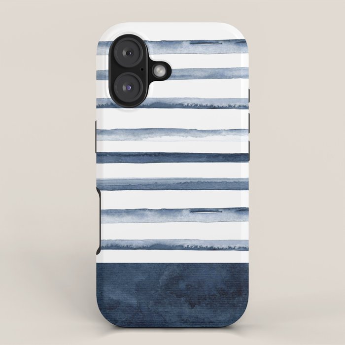 Stripes | Watercolor Pattern iPhone Case Gallery Image 1