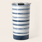 Stripes | Watercolor Pattern Travel Mug Gallery Image 1