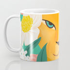 Mother Lion and Cub I Coffee Mug Gallery Image 3
