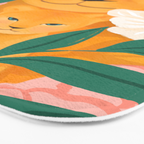 Mother Lion and Cub I Bath Mat Gallery Image 3
