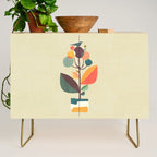 Potted plant with a bird Credenza Gallery Image 1