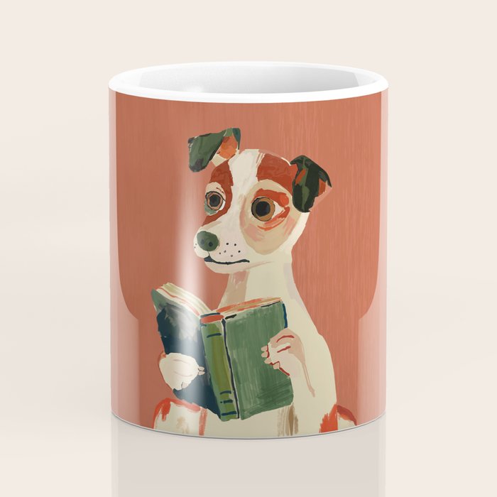 The Bookish Dog Coffee Mug Gallery Image 4