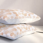 Watercolor polka dots in terracotta_bloomartgallery Pillow Sham Gallery Image 3