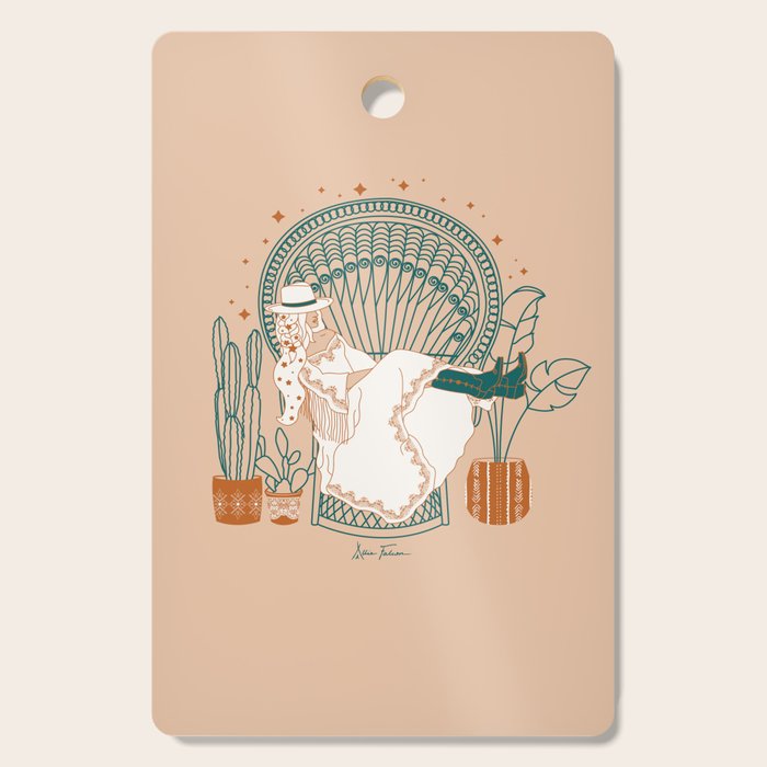 Texas Bohemia Cutting Board Gallery Image 1