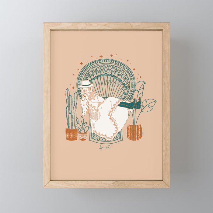 Texas Bohemia Mini Art Print Gallery Image 1