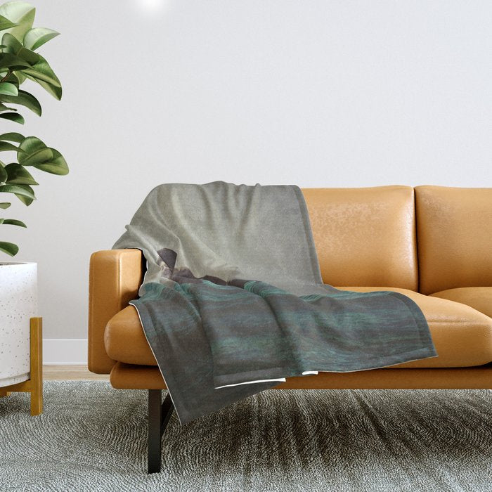 Now I am Alive Throw Blanket Gallery Image 1