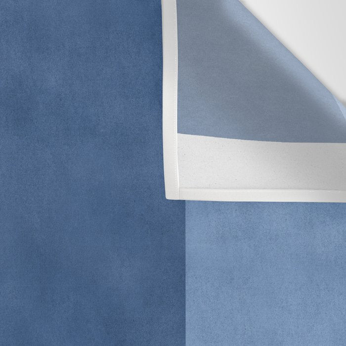 Halfmoon Colorblocks Composition - Blue Navy Wall Tapestry Gallery Image 3