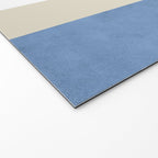 Halfmoon Colorblocks Composition - Blue Navy Welcome Mat Gallery Image 2