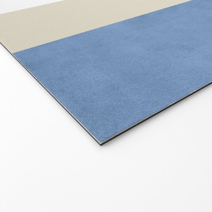 Halfmoon Colorblocks Composition - Blue Navy Welcome Mat Gallery Image 2