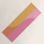 Colorful Wavy Stripes Abstract Yoga Mat Gallery Image 1