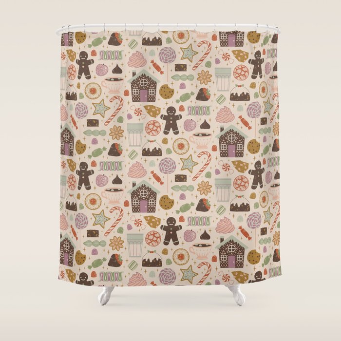 In the Land of Sweets Shower Curtain Gallery Image 1