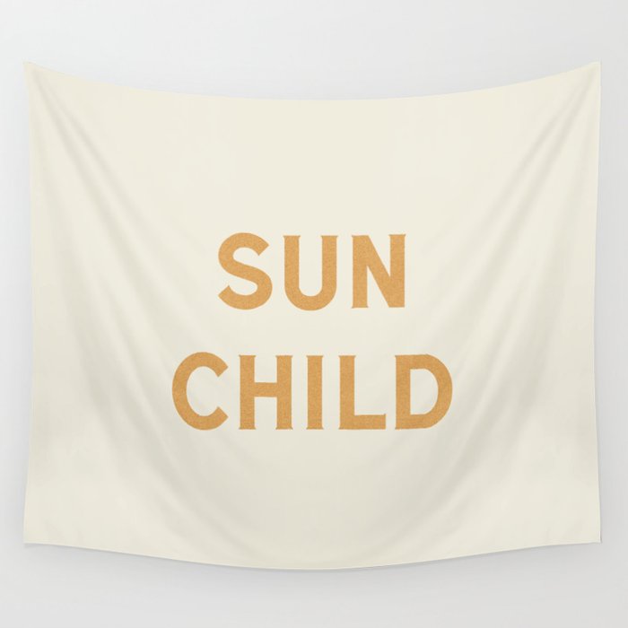 Sun child Wall Tapestry Gallery Image 4