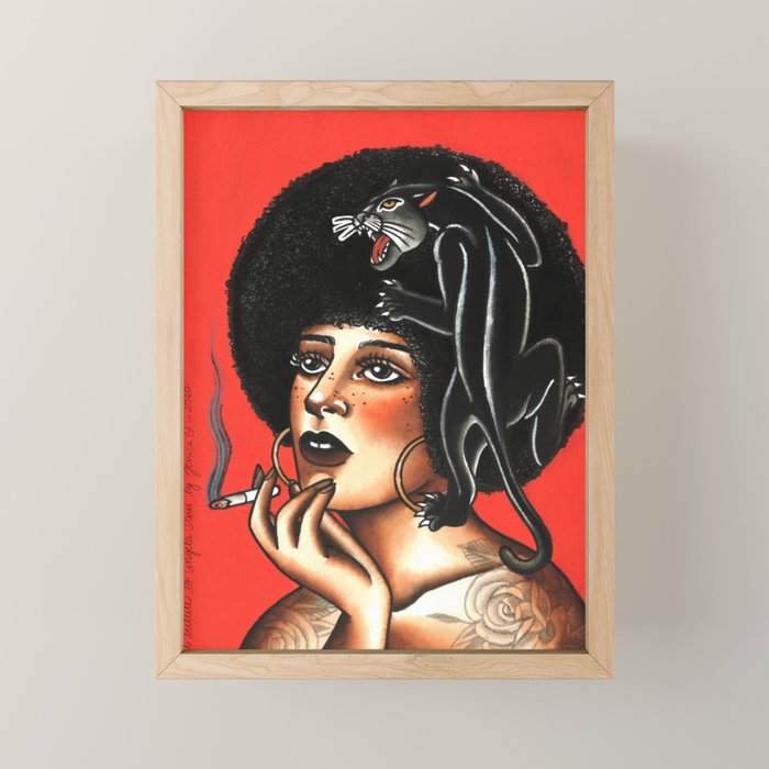 Angela Mini Art Print Gallery Image 1