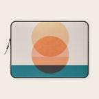 Abstraction_NEW_SUNSET_OCEAN_WAVE_POP_ART_Minimalism_0022D Laptop Sleeve Gallery Image 1