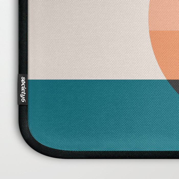 Abstraction_NEW_SUNSET_OCEAN_WAVE_POP_ART_Minimalism_0022D Laptop Sleeve Gallery Image 3