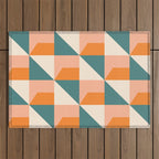 Retro 11D Outdoor Rug Gallery Image 1