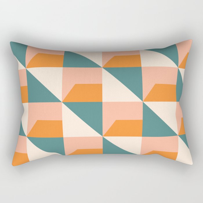 Retro 11D Rectangular Pillow Gallery Image 1