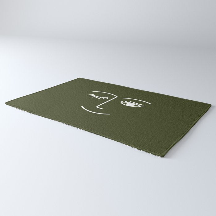 Wink (Olive Green) Rug Gallery Image 3