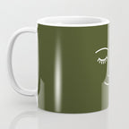 Wink (Olive Green) Coffee Mug Gallery Image 3