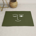 Wink (Olive Green) Rug Gallery Image 1