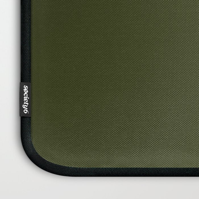 Wink (Olive Green) Laptop Sleeve Gallery Image 3