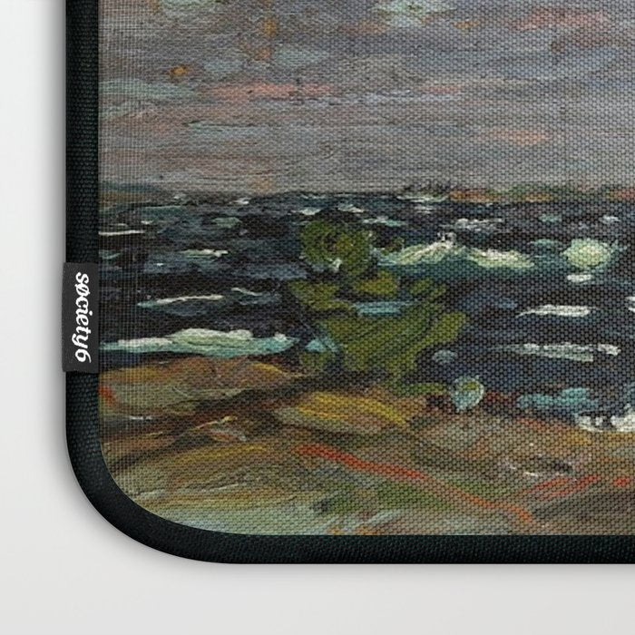 Tom Thomson Windy Day- Rough Weather in the Islands 1914. Canadian Landscape Artist Laptop Sleeve Gallery Image 3