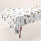 Birds of the Pacific Northwest Tablecloth Gallery Image 1