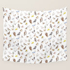 Birds of the Pacific Northwest Wall Tapestry Gallery Image 4