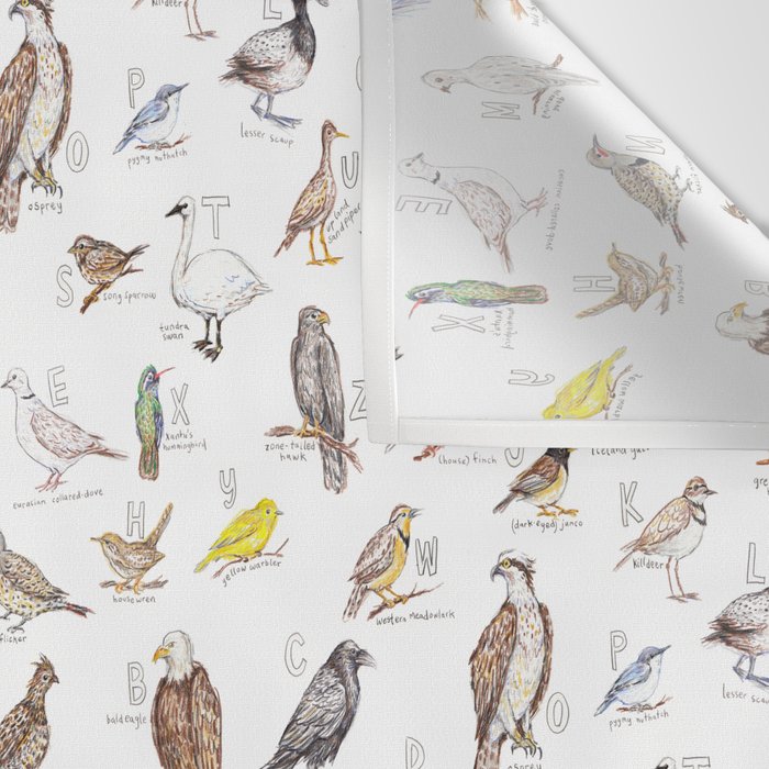 Birds of the Pacific Northwest Wall Tapestry Gallery Image 3