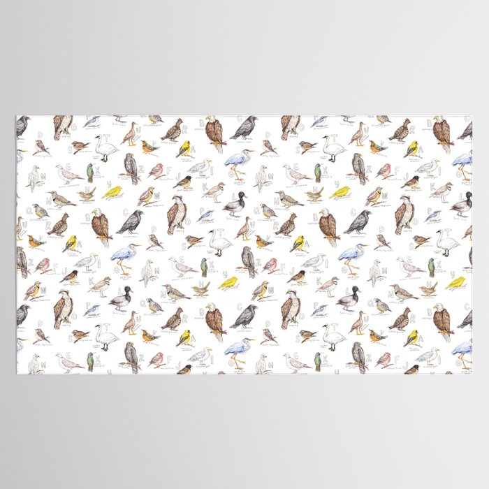 Birds of the Pacific Northwest Tablecloth Gallery Image 2