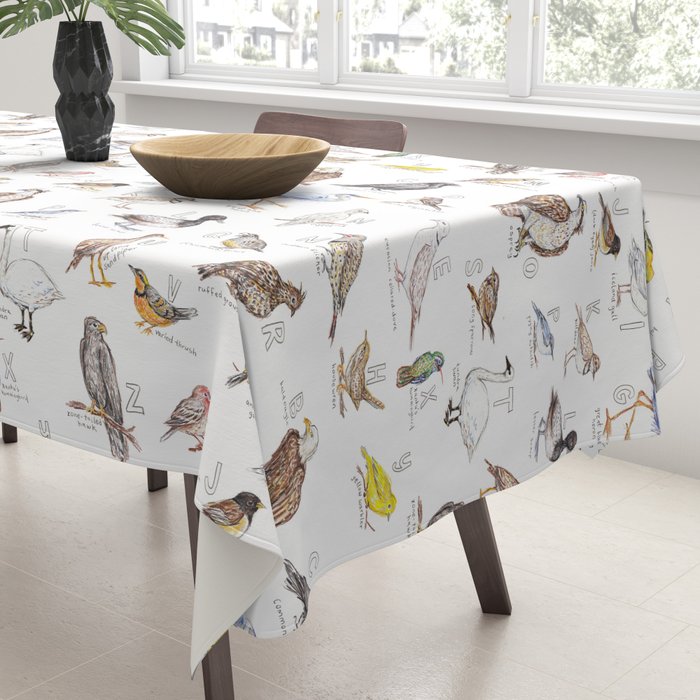 Birds of the Pacific Northwest Tablecloth Gallery Image 3