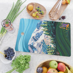 Wildflowers on Mount Rainier Cutting Board Gallery Image 2