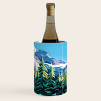 Wildflowers on Mount Rainier Wine Chiller Gallery Image 3