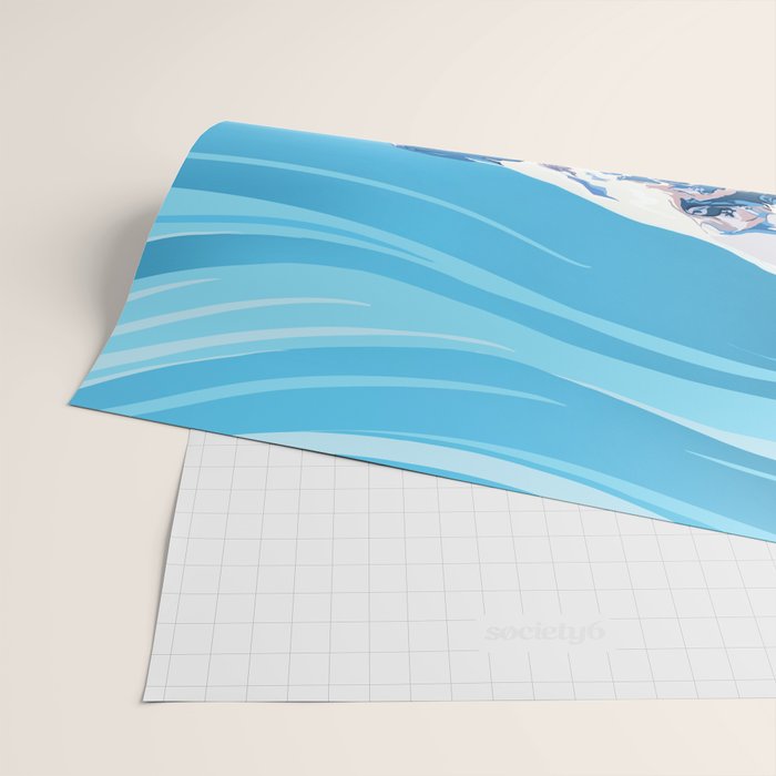 Wildflowers on Mount Rainier Wrapping Paper Gallery Image 2