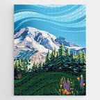 Wildflowers on Mount Rainier Jigsaw Puzzle Gallery Image 1