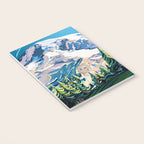 Wildflowers on Mount Rainier Notebook Gallery Image 3