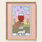 WINE READING (DARK) Serving Tray Gallery Image 1