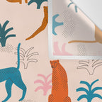 Rainbow cheetahs Wall Tapestry Gallery Image 3