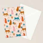 Rainbow cheetahs Stationery Card Gallery Image 2