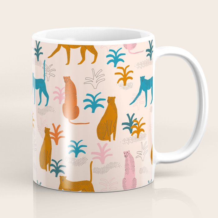 Rainbow cheetahs Coffee Mug Gallery Image 1