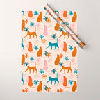 Rainbow cheetahs Wrapping Paper Gallery Image 1