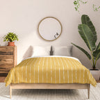 Lines II (Mustard Yellow) Comforter Gallery Image 3