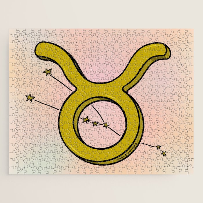 Taurus Symbol Jigsaw Puzzle Gallery Image 1