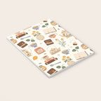 Gouache Books and Tea Notebook Gallery Image 3