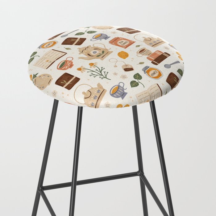 Gouache Books and Tea Stool Gallery Image 2