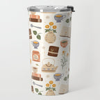 Gouache Books and Tea Travel Mug Gallery Image 2