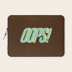 Oops Laptop Sleeve Gallery Image 1