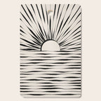 Minimal Sunrise / Sunset Cutting Board Gallery Image 1
