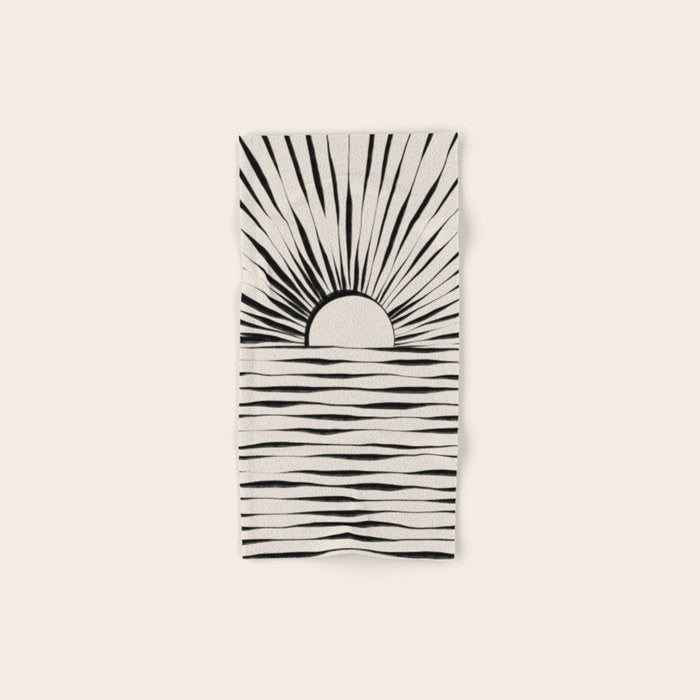 Minimal Sunrise / Sunset Towels Gallery Image 1